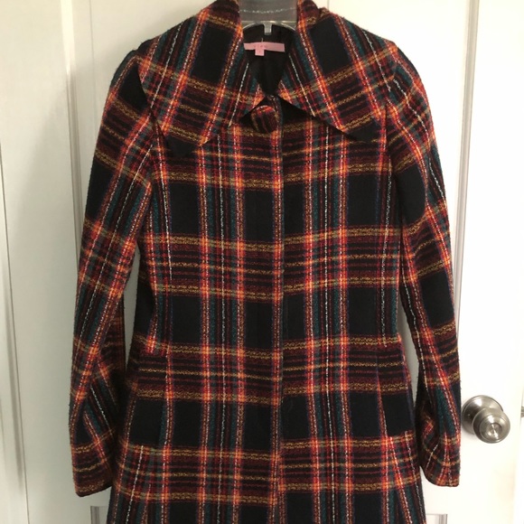 Vintage plaid tapestry coat - Picture 7 of 7